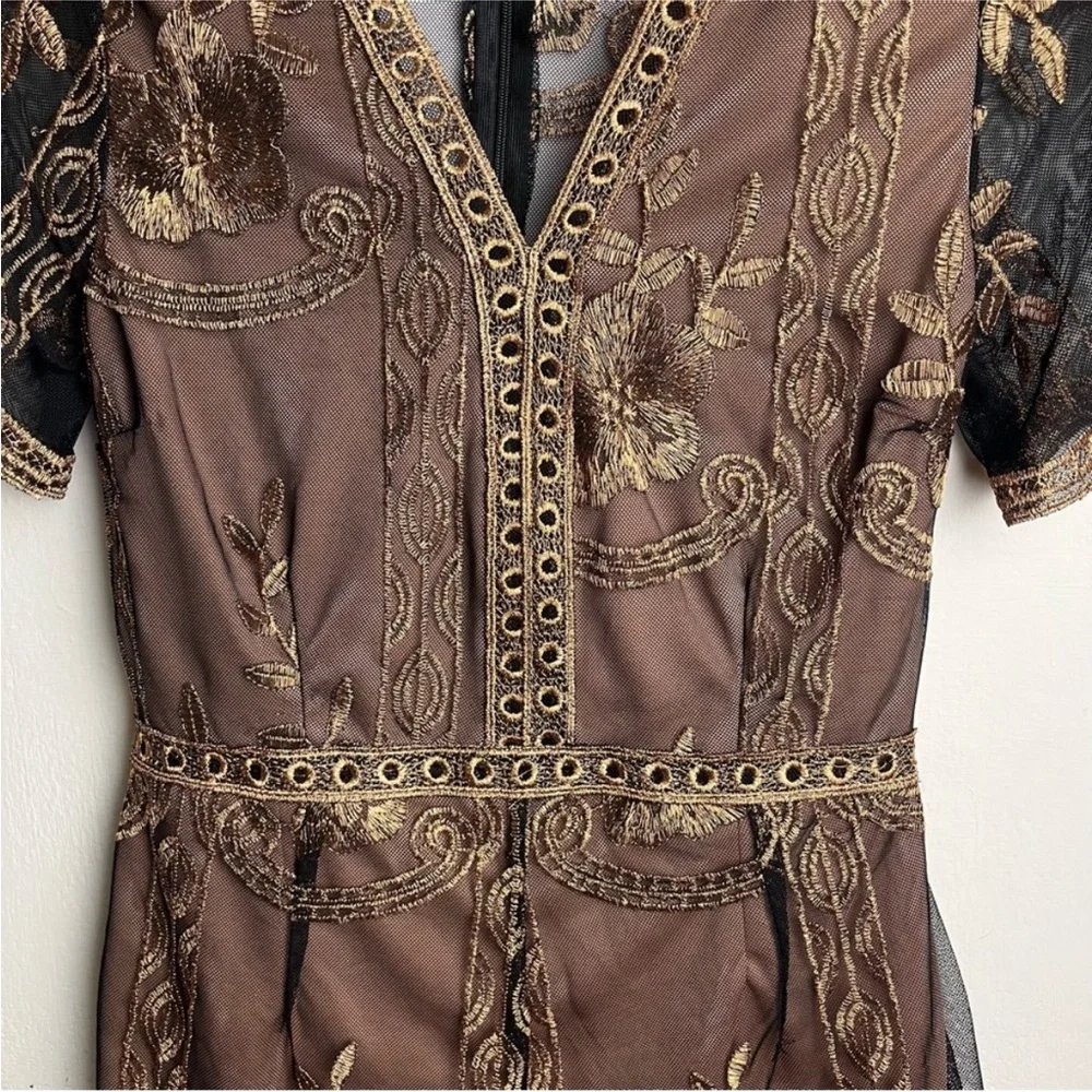 HAUTE MONDE Embroidery Romper